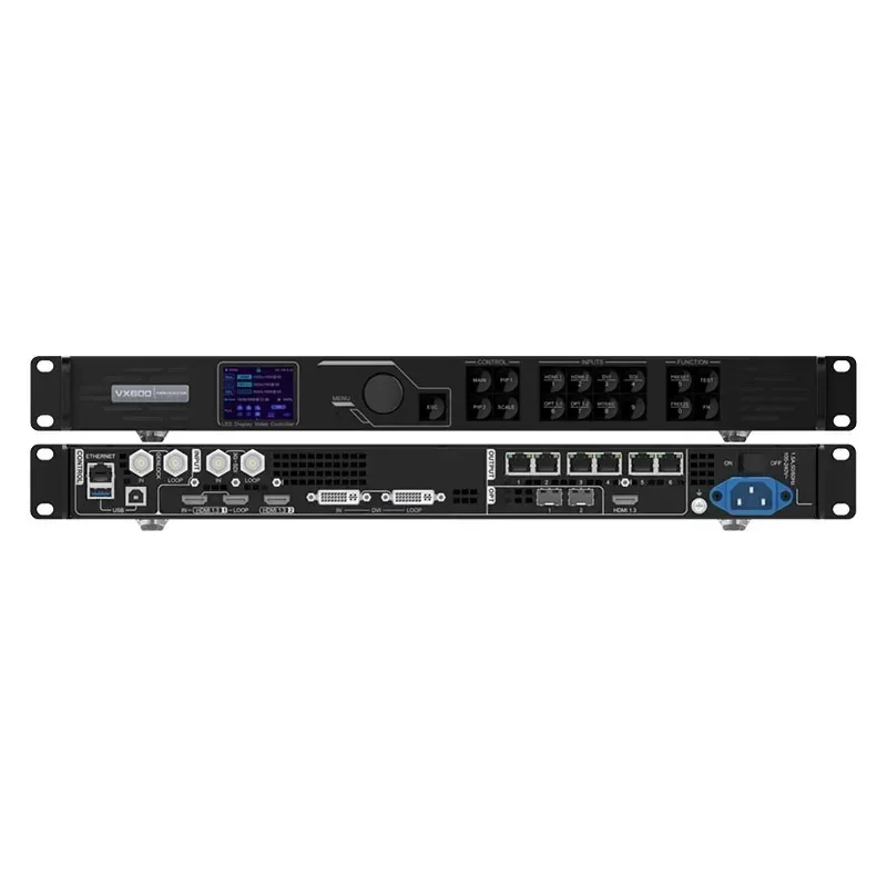 VX600 All-in-One Controller LED Video Processor Upgraded Version Of VX4S-N Support 3D For LED Display 4K