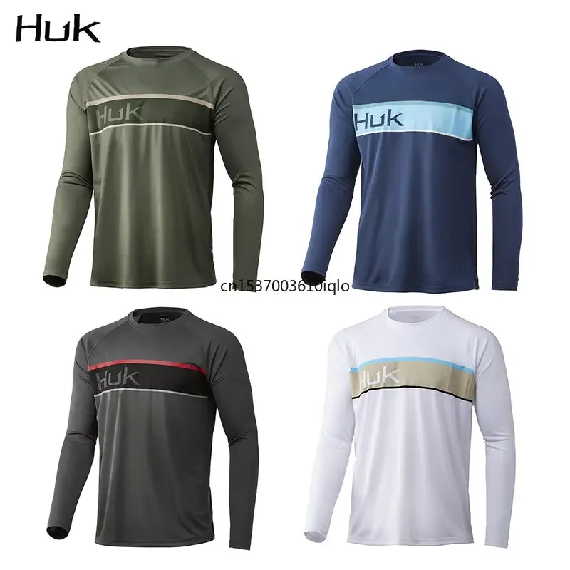 

Pro Fishing Shirt Crewneck Summer Long-sleeved Fishing Shirt Breathable Outdoor Men Fishing Clothes Anti Uv 2023