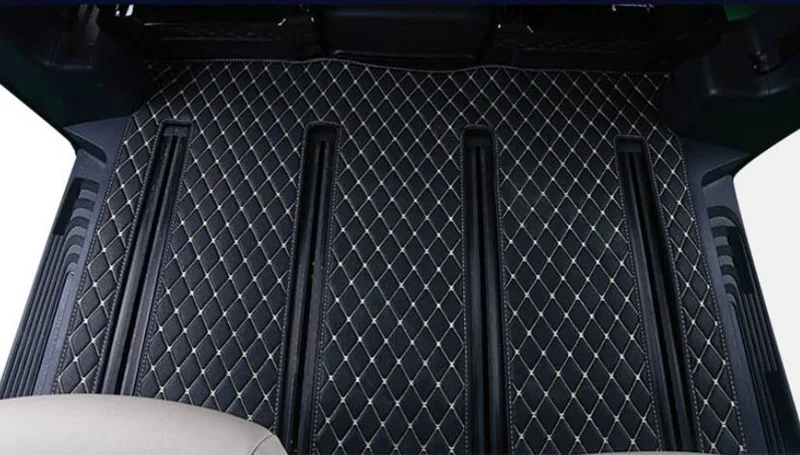 High quality! Custom full set car floor mats for Mercedes Benz Vito W447 9 seats 2023-2014 waterproof carpets rugs,Free shipping