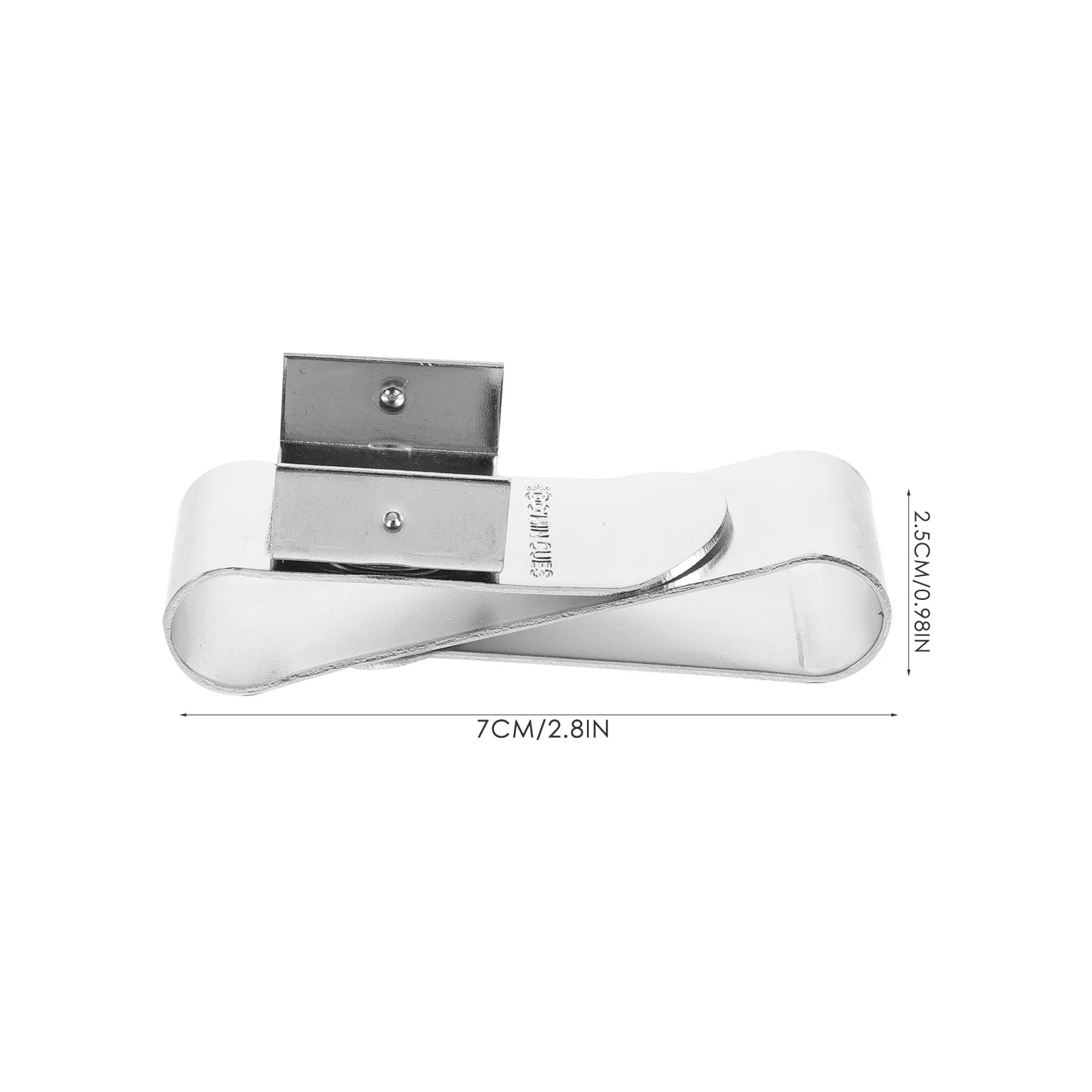 Soporte magnético de tiza para piscina, abrazadera de tiza para taco de Metal, accesorio de billar retráctil duradero para jugadores de billar, suministros para mesa de billar