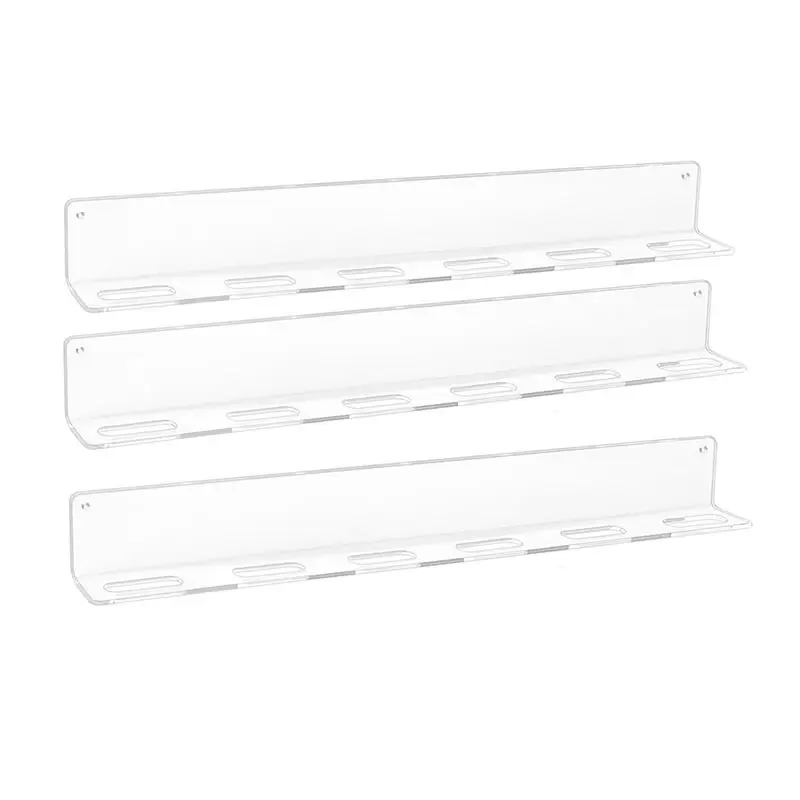 AWAH Sunglasses Rack Wall Clear Acrylic Eyewear Display 6 Slots Glasses Storage Organizer