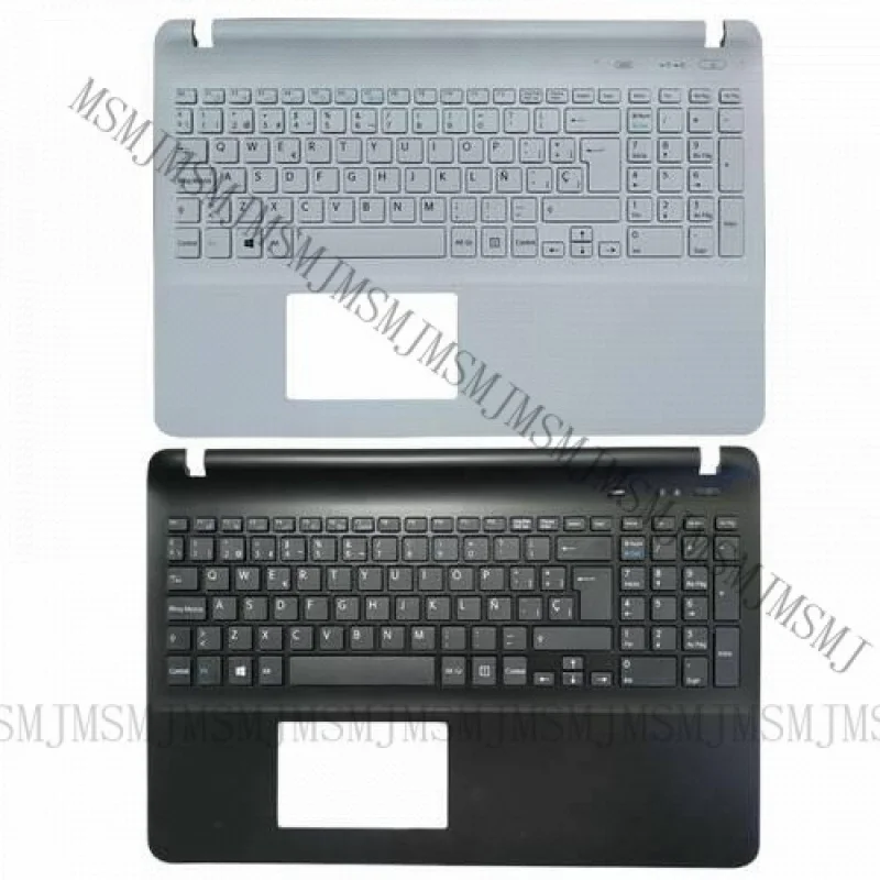 SS + teclado latino/espanhol para SONY VAIO SVF15212CXW SVF15213CXW SVF152C29X SVF15218CXB