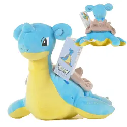 25cm Pokemon Lapras Plush Toys Cute Lapras Pendant Soft Stuffed Cartoon Animals Toys Doll Gifts for Kids Childrens