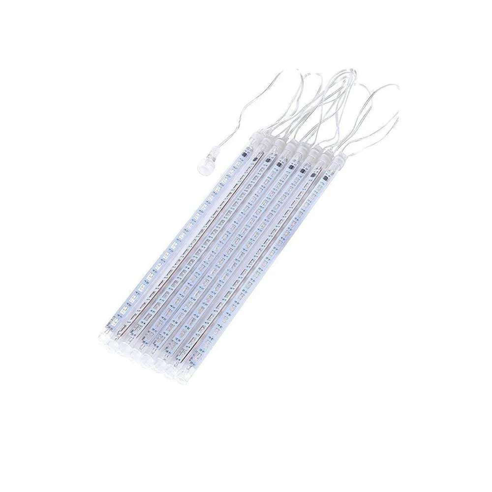 30/50CM 8pcs/Meteorenregen Regenbuis LED Kerstlicht Bruiloft Tuin Kerst Lichtslinger Buiten Vakantie Verlichting 100-240V