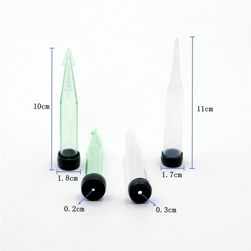 Cone shaped flower storage tubes Sharp Tipped Small Test Tube Flower Paste Rose Moisturizing Pipe Flower Shop Packet Supplies