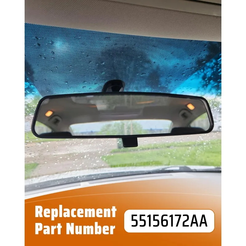 Car Interior Rear View Mirror For Jeep Wrangler Dodge Charger Chrysler 300 Replacement Parts Inside Rear View Mirror 55156172AA