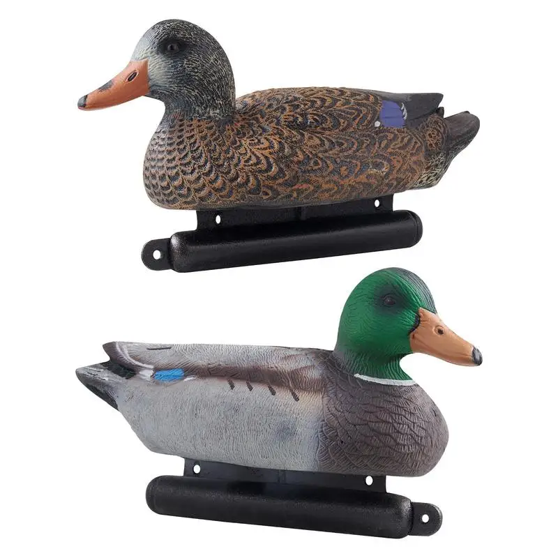 

Floating Waterfowl Replicas 6-Pack For Hunting Pool Pond Garden, Weighted Keel Realistic Design Plastic Material Outdoor Ornament 10-Inch Size