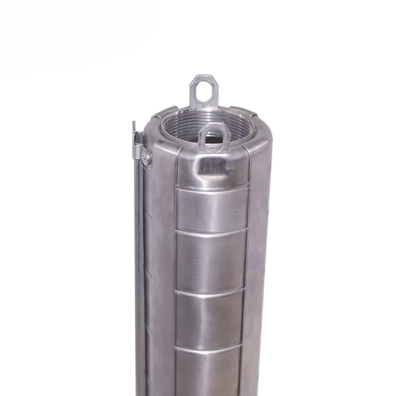 مضخات المياه بالطاقة الطرد المركزي الشمسية بئر PumpHOP 4SP8-37 7.5HP الطاقة الشمسية الغاطسة #6