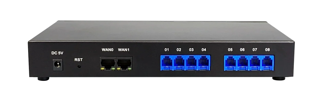 Excelltel PX800 Series IP PBX New Arrival 64 SIP Users 16 Concurrent Calls VOIP SIP PBX Phones System