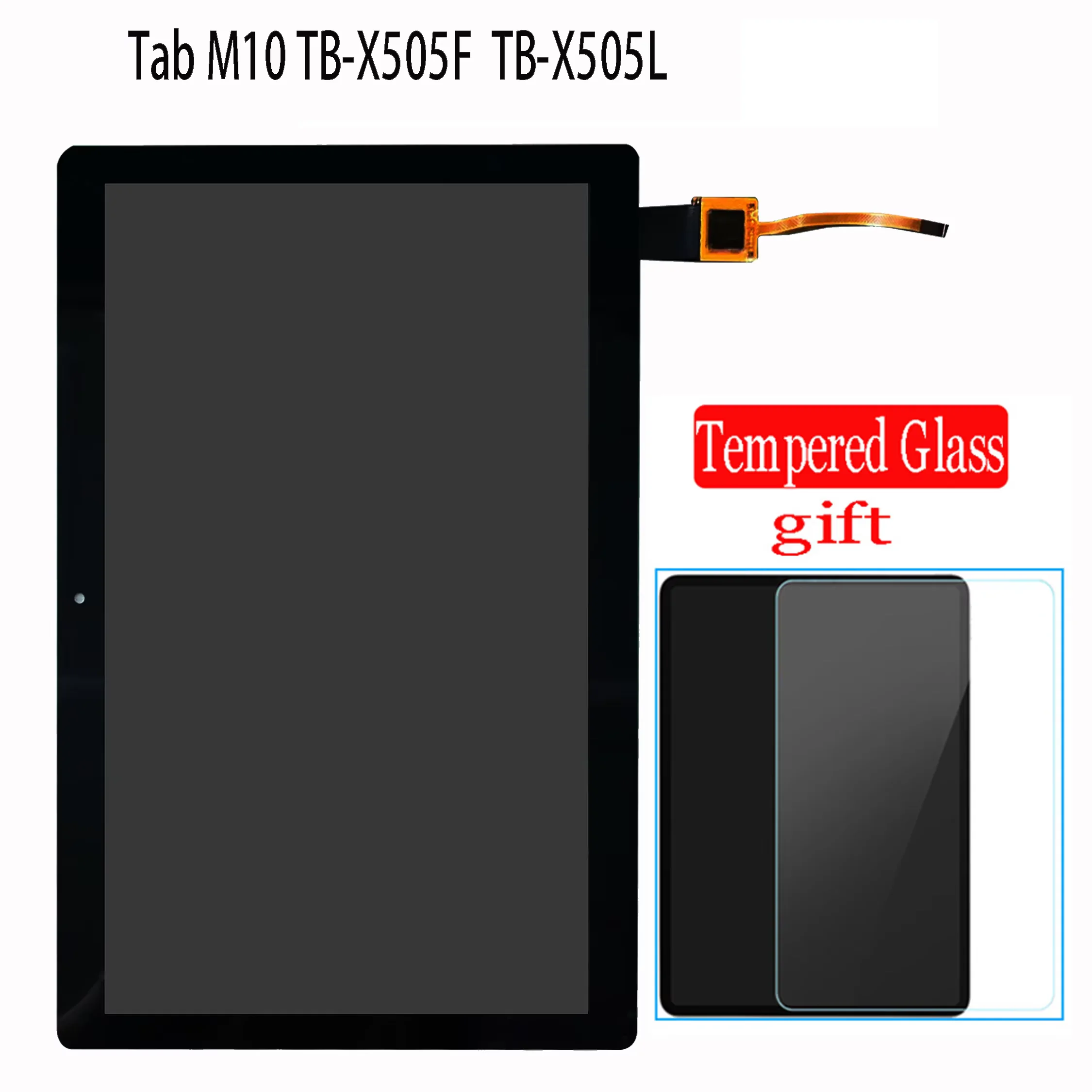 

Original 10.1" Touch screen Digitizer Assembly LCD Display For Lenovo Tab M10 TB-X505F TB-X505L TB-X505X ZA4G0078US ZA4H0021SE