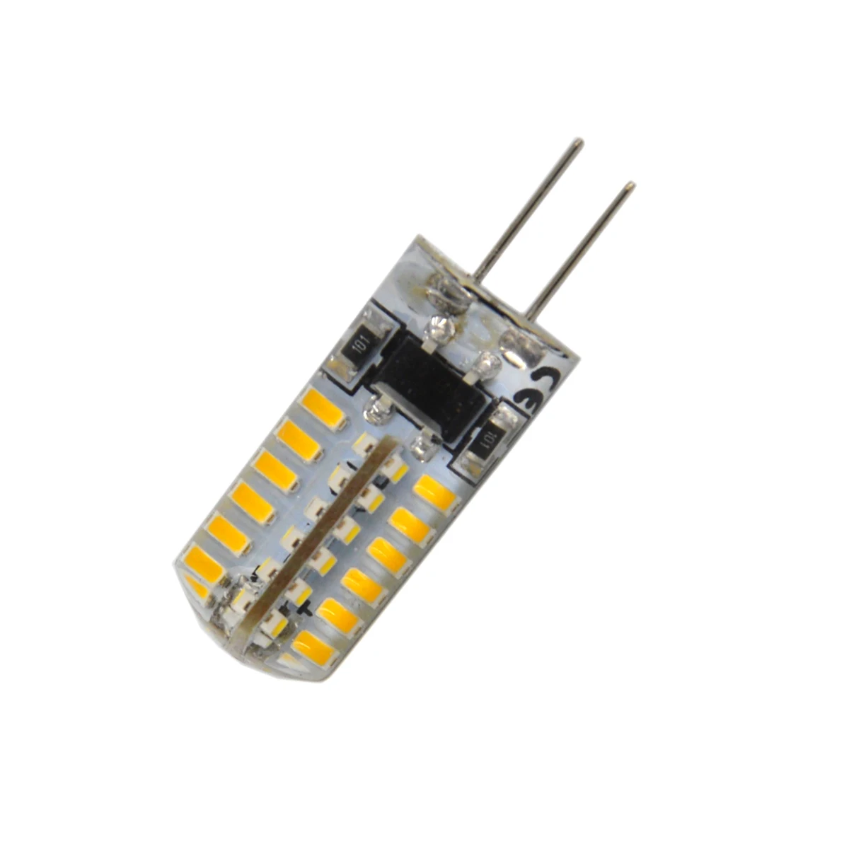 

10Pcs High Grade Silicone G4 220V 3 5W LED Bulb 170LM 3000 3500K Warm White 48SMD3014 Energy Saving Lamp Bulbs Lights