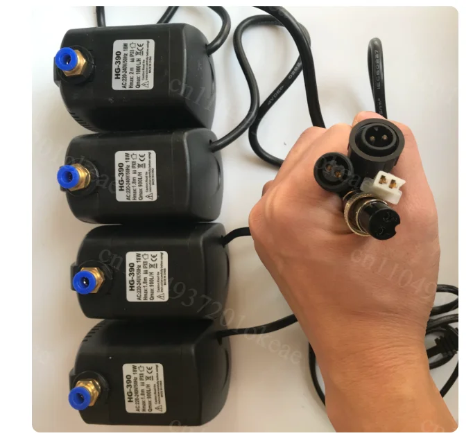 HG-390 Industrial Mist Fan Submersible Water Pump, XD-18, HG-410, BK-1800 Circulation Pump Replacement Accessory