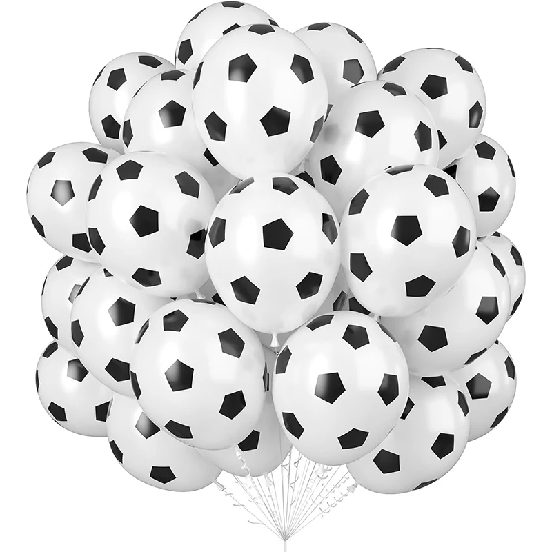 20/30/50Pcs Soccer Ball Balloons Football Party Helium Latex Globos Boy Sports Birthday Party Decoration Supplies Kids Toy Favor