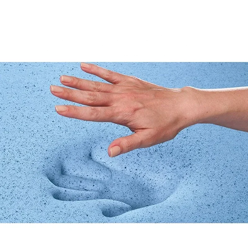 Polyurethane High Density Memory Foam Block Full Foam Gel Infused 5 Inches 7 Inches Mattress Topper Foam