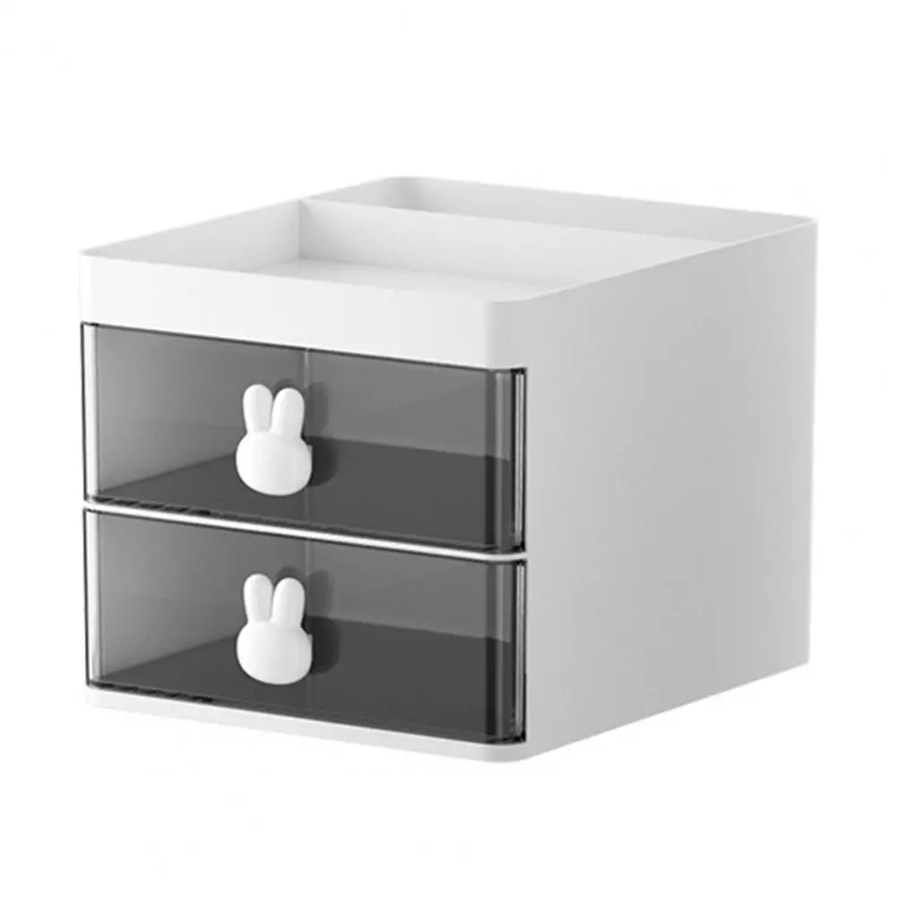 โต๊ะOrganizerสะดวกฝีมือประณีตDesktop Storageกล่องเดสก์ท็อปแต่งหน้าลิ้นชักสําหรับห้องนอน