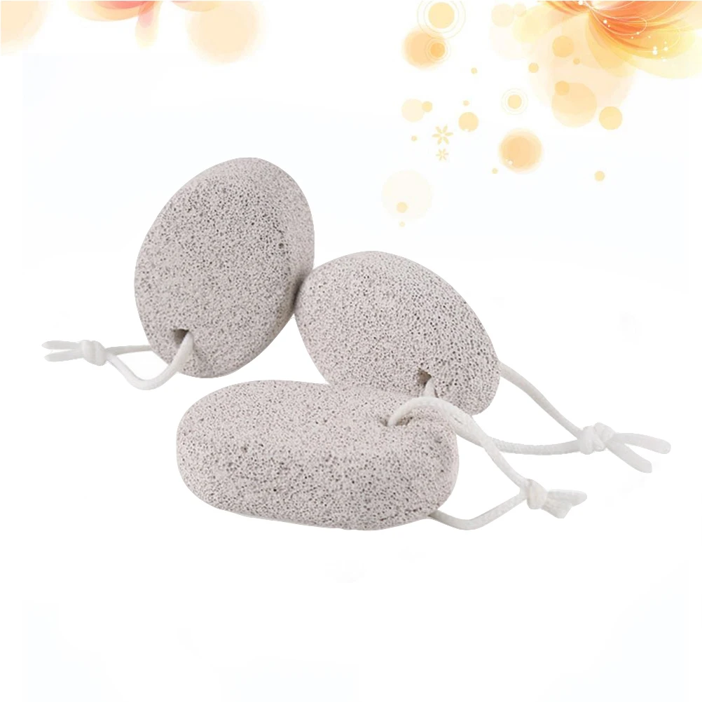 

3pcs Pumice Stone Feet Rasp Volcanic Rock Foot Pedicure Tools Callus Remover File Eco Friendly Skin Care Massage Storage