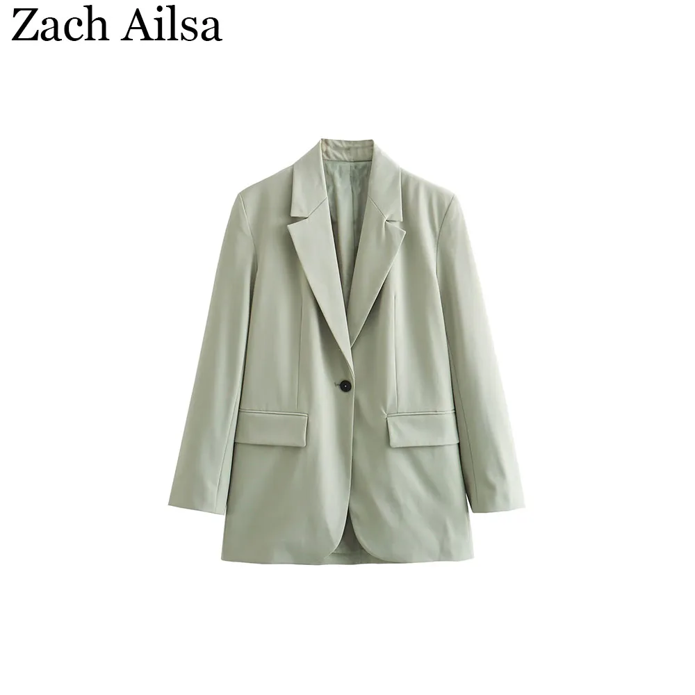 

Autumn new women's clothing European and American style fashionable simple and versatile straight cut suit jacket