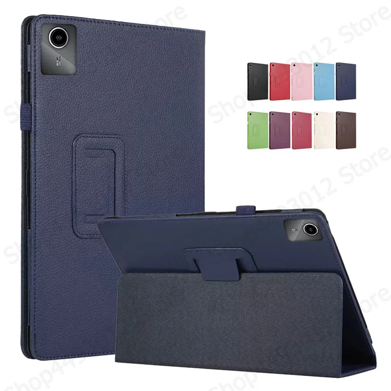 Funda para Lenovo Idea Tab 11, Funda con tapa magnética de cuero PU de 11 pulgadas, Funda para tableta Idea Tab 11 tb336fu tb336zu