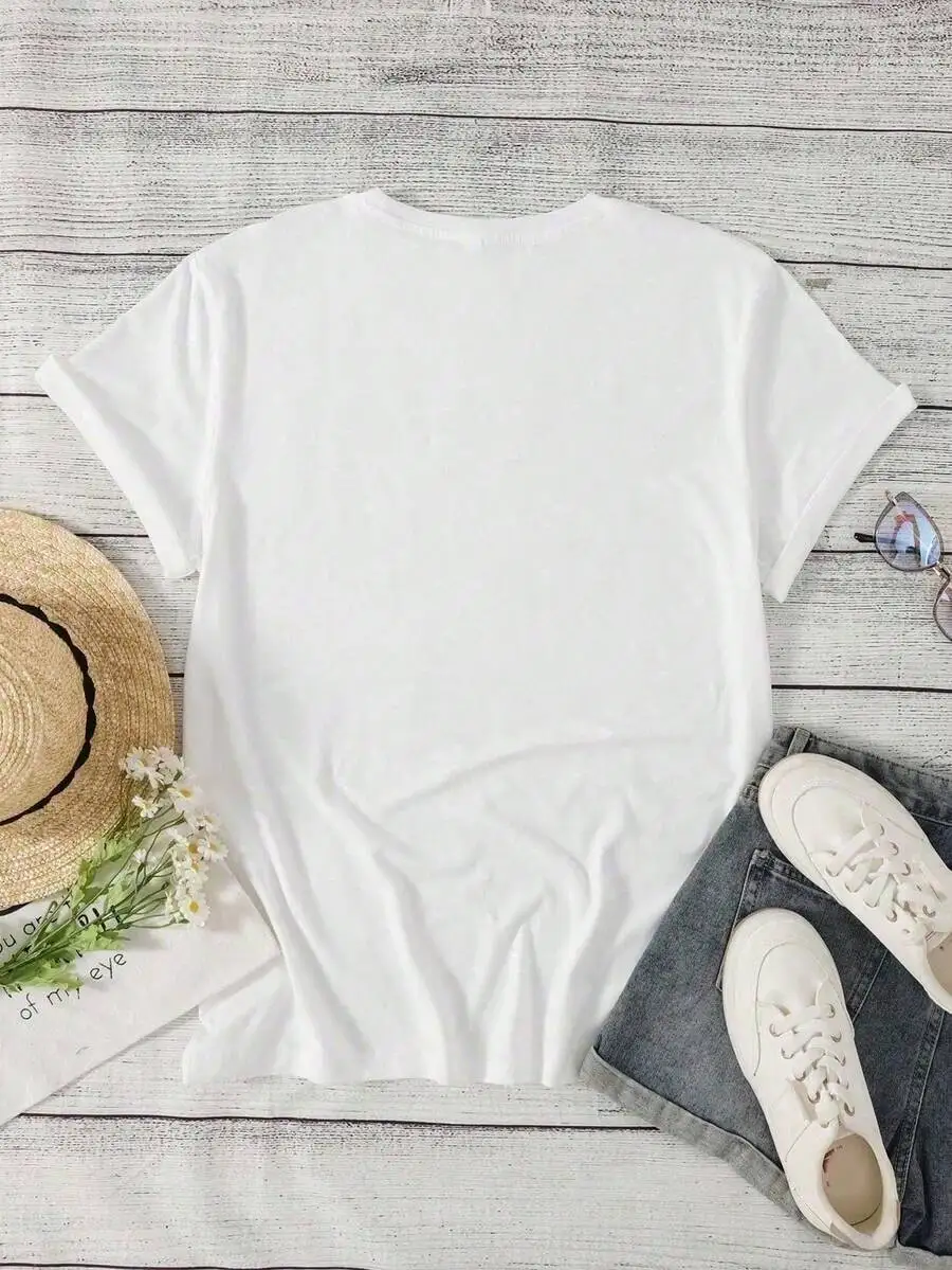 Women Crewneck Short Sleeve T Shirt Mind Map Fun Mental Health Graphic Print Satirical Quotes Casual 1 Piece Trendy Top