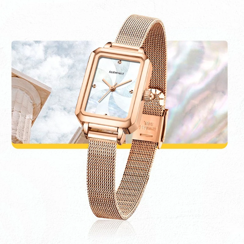 Mark Fairwhale Brand Women's Watches Fashion Light Luxury Original Wristwatch Waterproof Ladies Watch Quartz Watches Reloj Mujer
