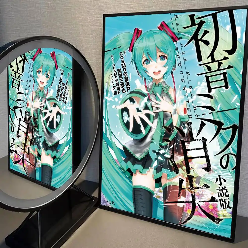 Anime H-Hatsunes M-MikU Poster Print A5 A4 A3 A2 Wall Art Decor For Room Office Gift For Fans view 6