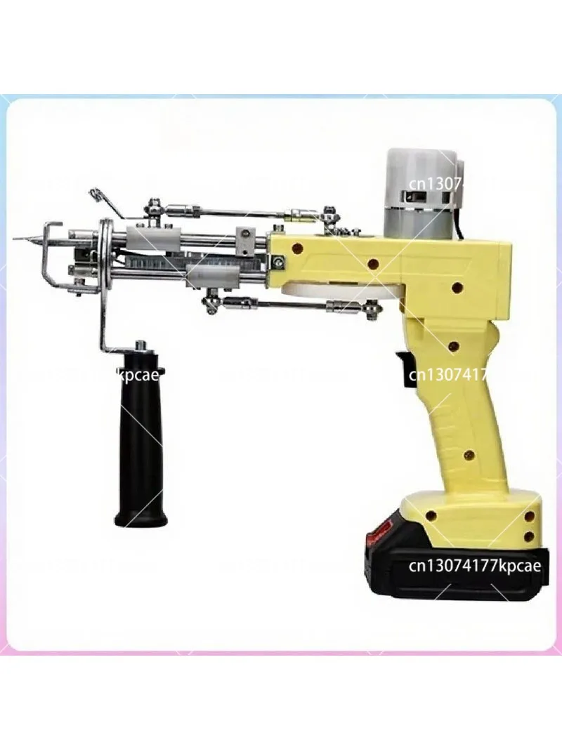 Wireless Tufting Gun 2 1Set Carpet Tufting Gun Electric Carpet Tapis Knitting Tufting Pistol Weaving Flocking Rug Machine