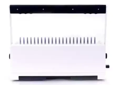 Comb Binding Machine Book Binder Plastic Comb Binding Machine Professional Document Binder for Office School DX-C20 Tool