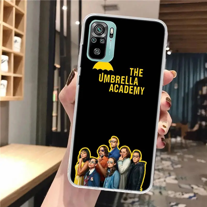 The Umbrella Academy Silicon Phone Case For Xiaomi Redmi Note 14 13 12 12S 11 Pro Plus 11S 10 10S 11T 11E 4G 5G Soft Cover Redmi view 5
