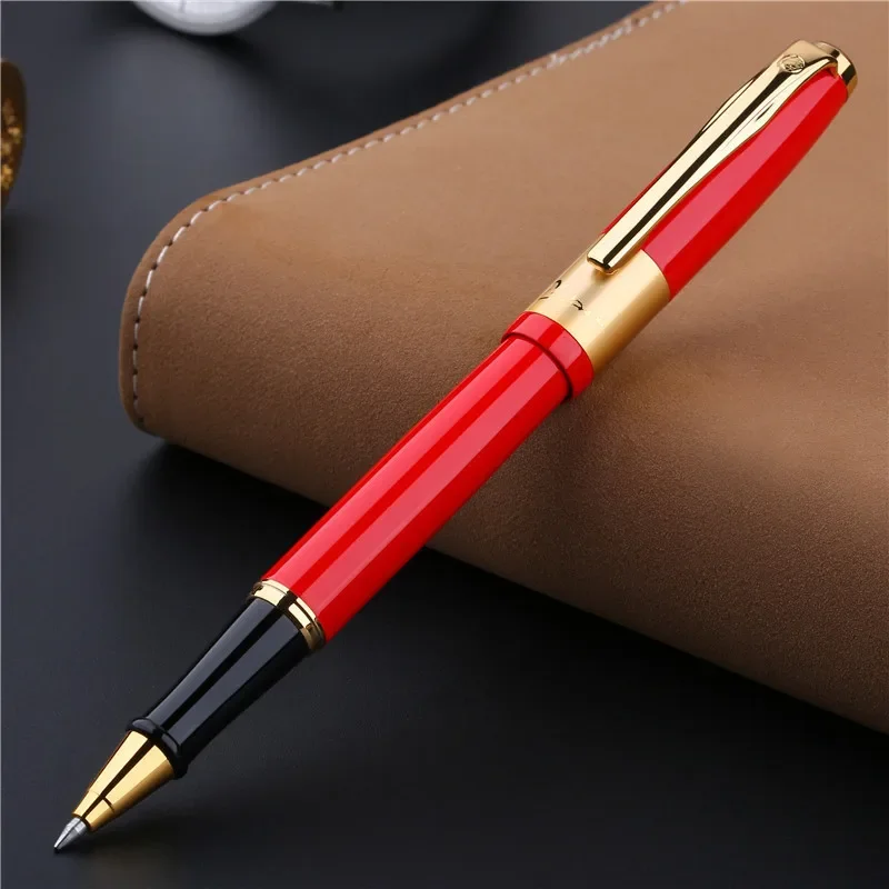 high quality Black 923 Roller Ball Pen School Office Stationery fashion Writing ball pens Gift