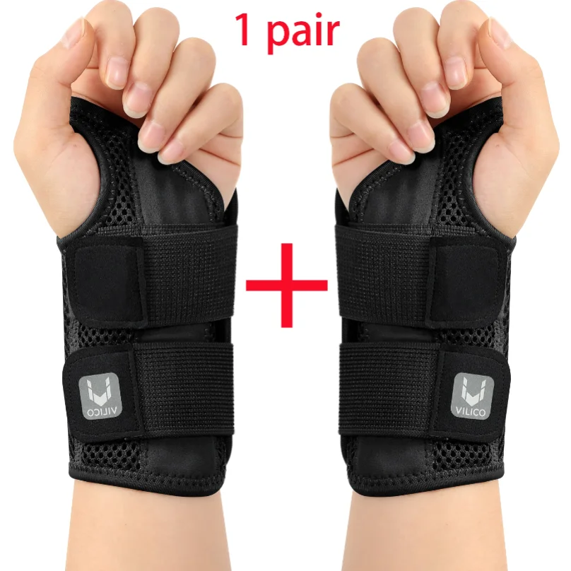 Finger Joint Pain Tendon Sheath Adjustable Dual Strap Wrist Guard with Thin Design Thumb Strain Protection Strap Wrist Guard