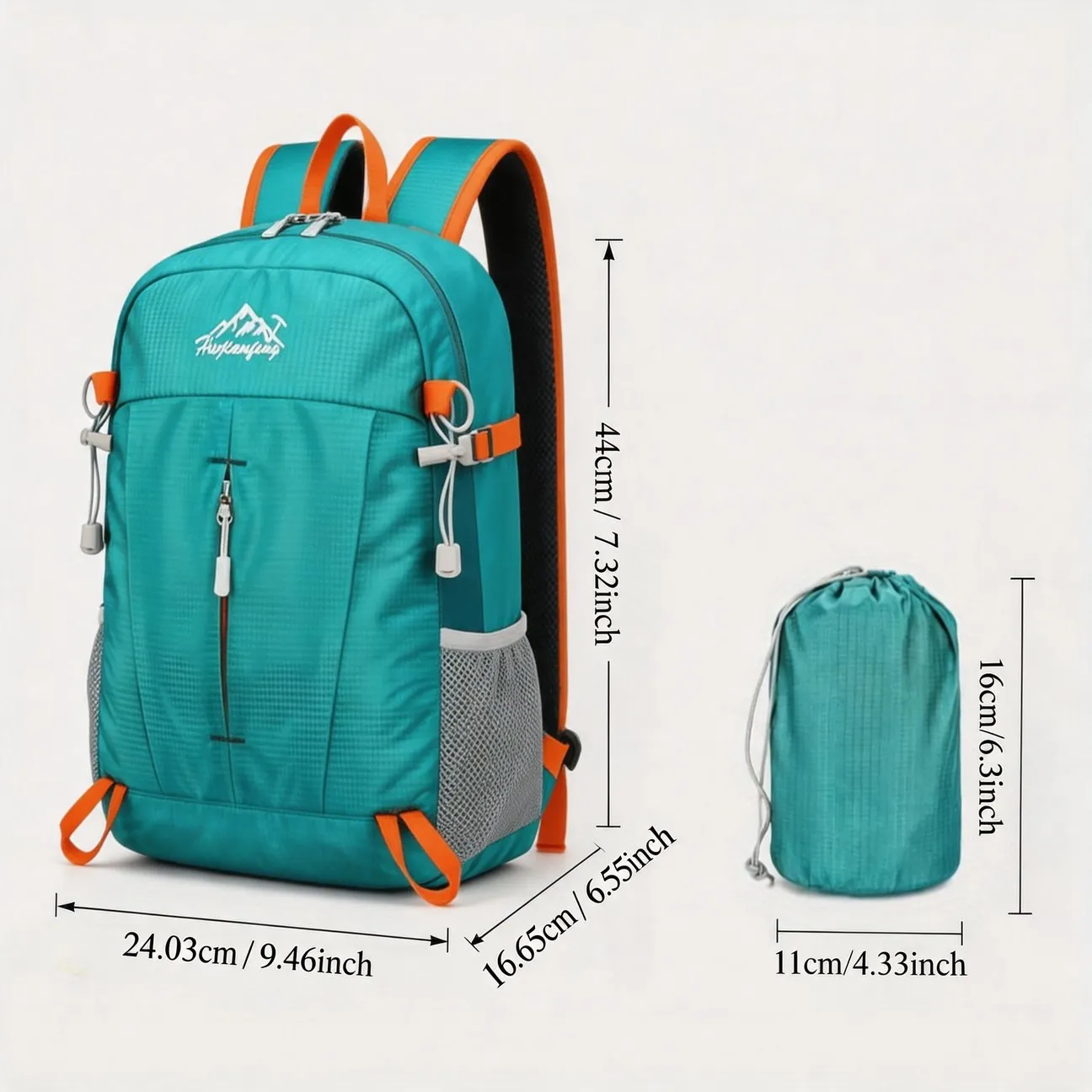 Pro Lightweight Multifunctional Backpack Storage Foldable Modern Minimalist
