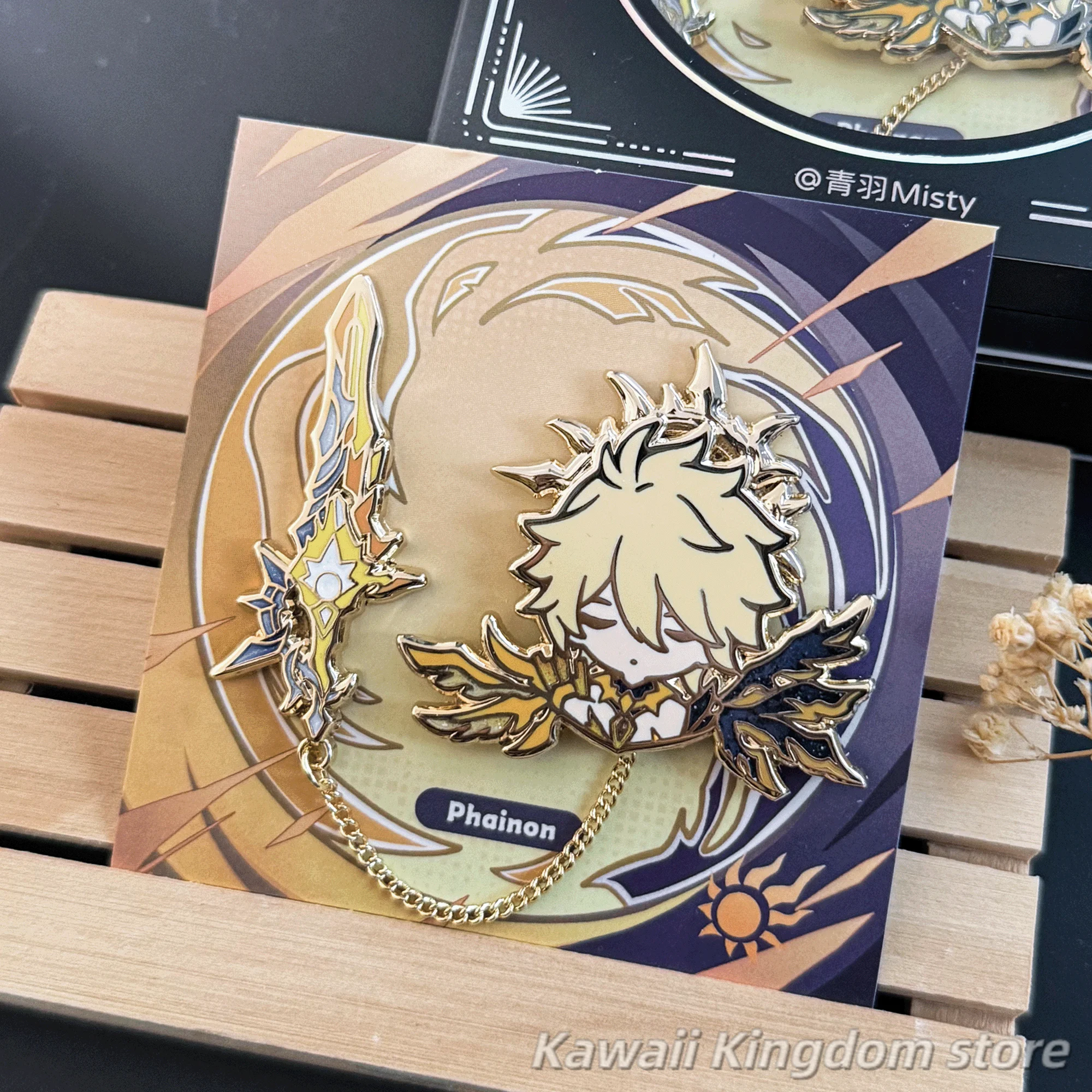 

Honkai: Star Rail Phainon брошь кулон металлический значок булавка брошь орнамент украшения коллекция Bedge косплей подарок на день рождения