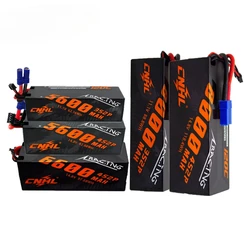 3S 4S Lipo batteria 5600mAh 6600mAh 8000mAh 11.1V 14.8V 120C custodia rigida con spina T EC5 per RC Car Boat Truck Vehicle Truggy