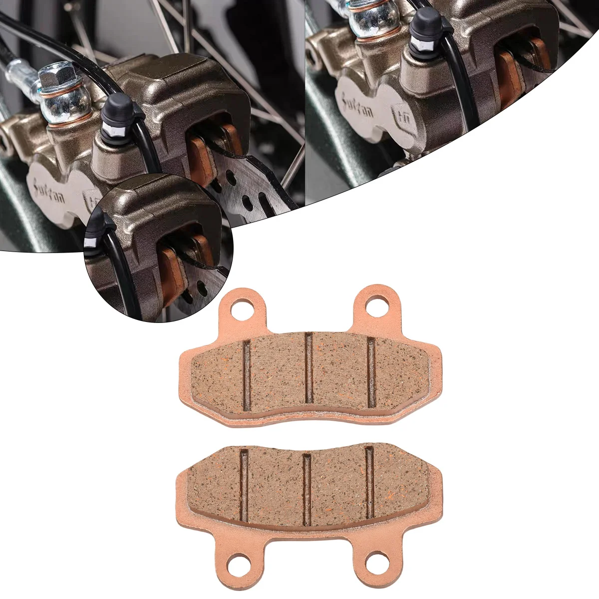 Motorrad-Bremsbeläge vorne und hinten, OEM Original, kupferbasiert, gesintert, Enduro, für Sur-Ron Surron Ultra Bee Dirt Bike