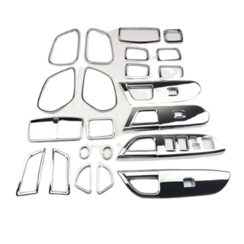 Decorative Air outlet conditioning Cover stainless steel frame Car Accessories 4pcs/Set For ASX 2011 2012 2013