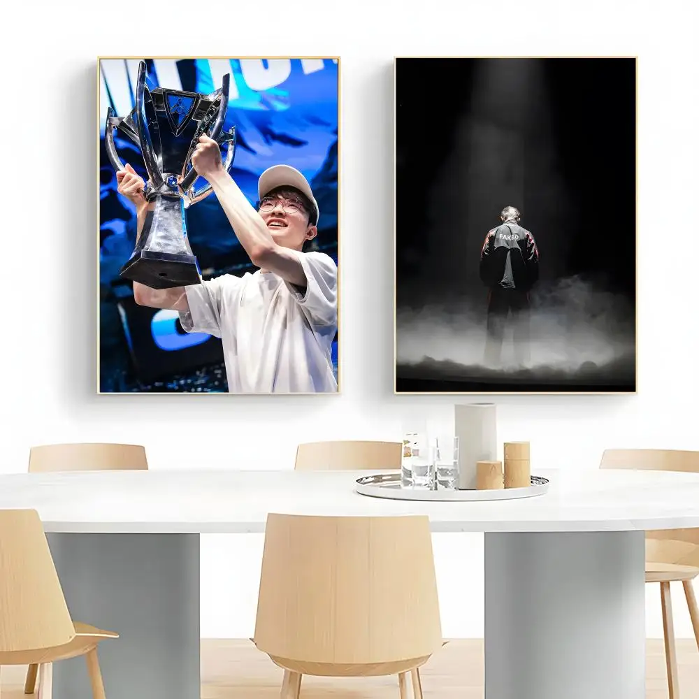 Pro Gamer F-Faker Poster Wall Art Print Decorative Mural Home Decor Gift Unframed