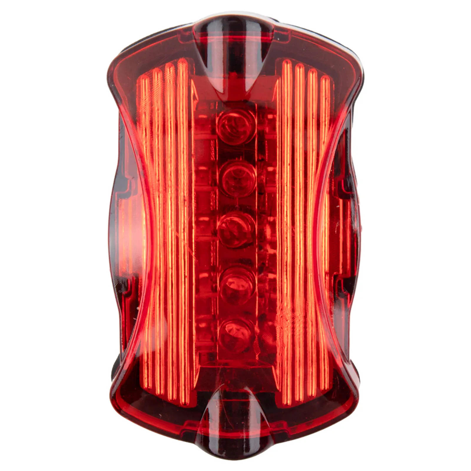 Bicycle Tail Light 5 LED Lamp Beads 7 Modes Black Cycling Accessories For MTB Road ​Bike Rear Light For Night Cycling