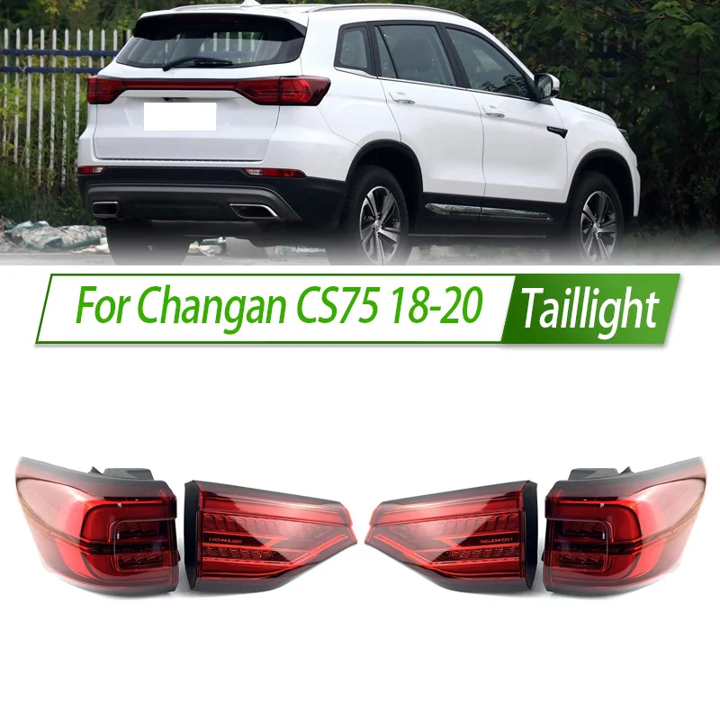 

Для Changan CS75 18-20 автомобильный задний фонарь в сборе, задний фонарь в стиле OEM с указателем поворота, замена прямой посадки
