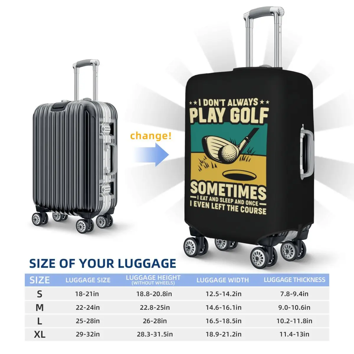 مخصص 07e02aa624ab2d485b1cb48b2d4a5c7505425e6e_s2_n2_y1 غطاء حقيبة الغبار والدليل على السفر الأمتعة يغطي لمدة 18-32 بوصة #6