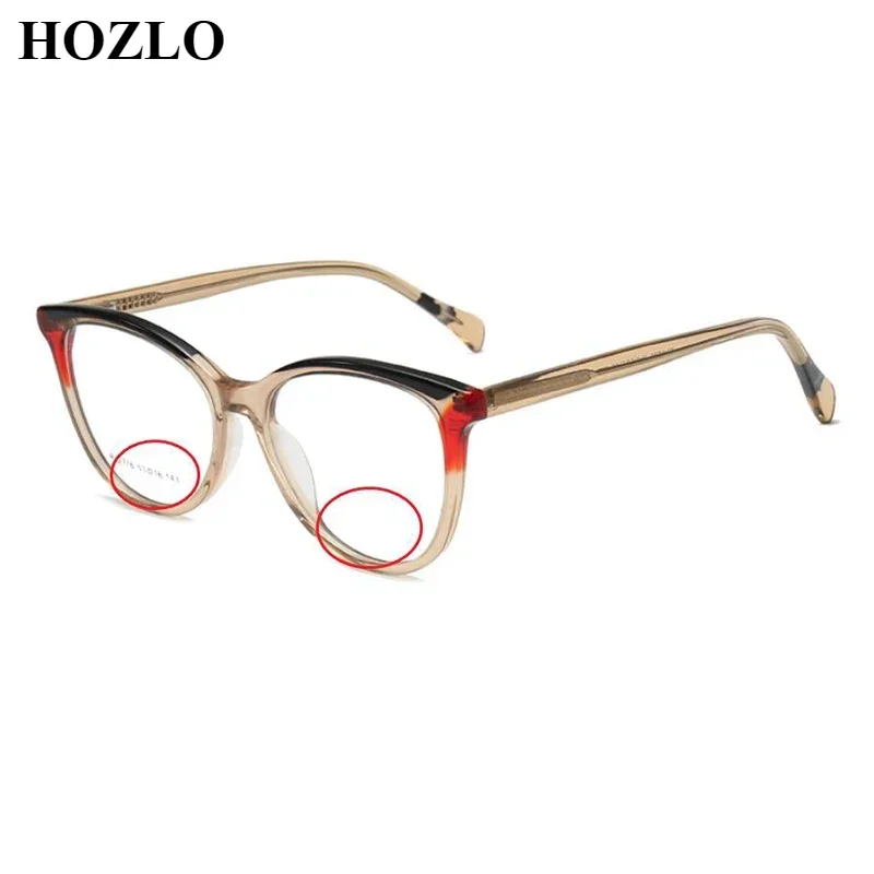 

New Fashion Acetate Multicolors Women Bifocals Reading Glasses Magnifier Men Core-Inserting Hyperopia Spectacles Europe America