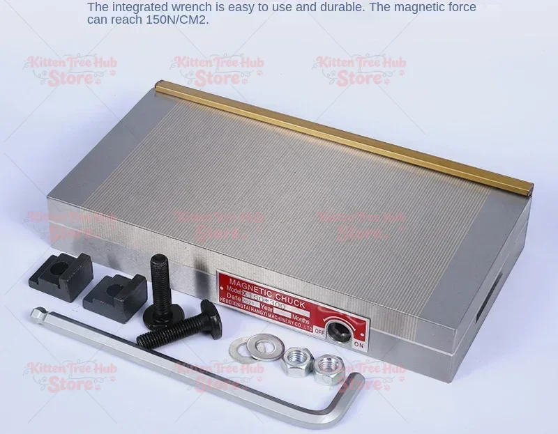 Precision Detail Disk Engraving Machine Magnetic Table Strong Permanent Magnet Chuck Grinder Spark  Wire Cutting