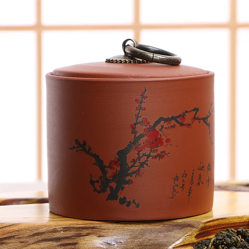 Jarra organizadora de chá, recipiente de armazenamento de café, tampa de cerâmica, potes de cozinha de luxo, recipiente de folhas de chá yyy35xp