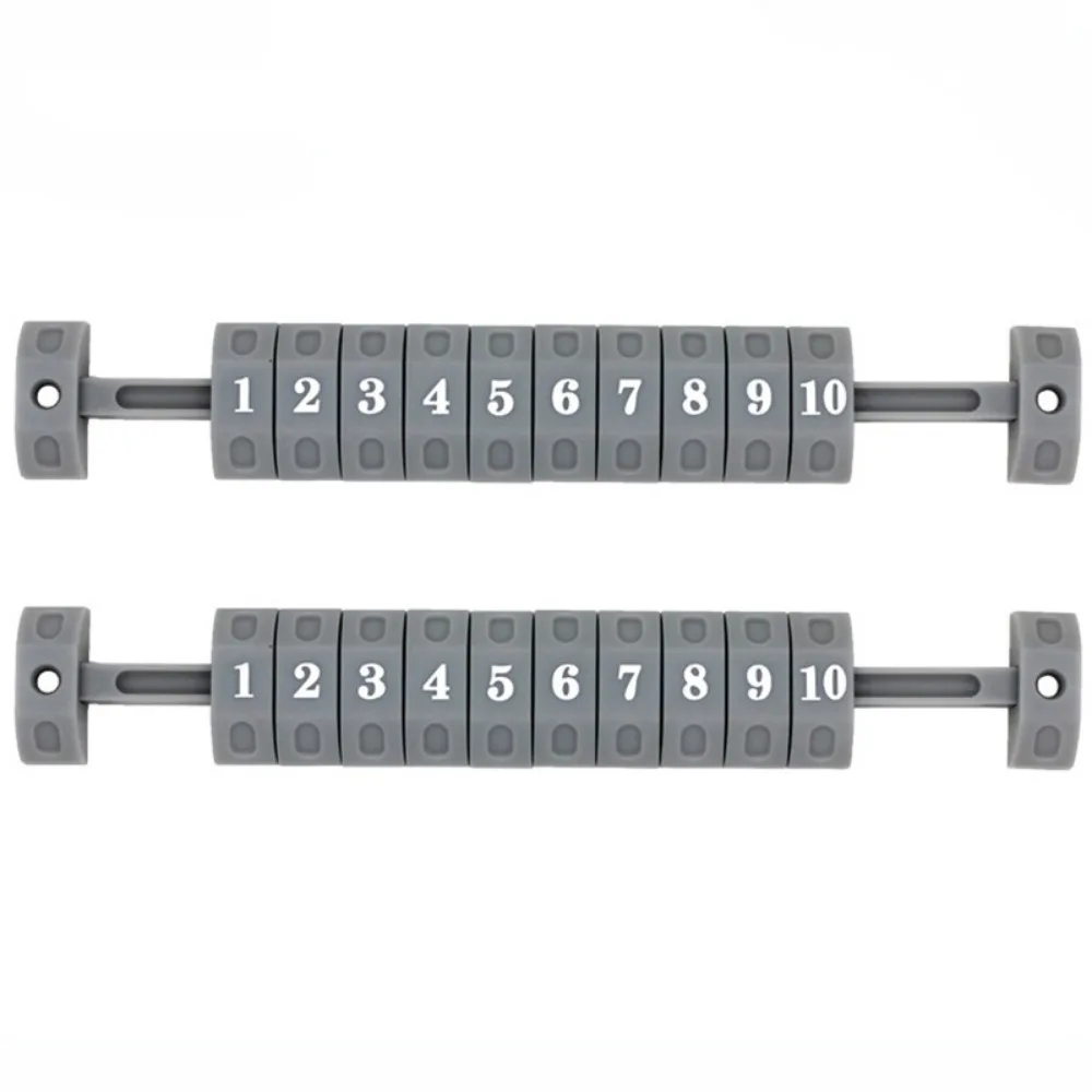 

2pcs Universal Foosball Counter Lightweight Scoring Right Scoring Units Table Soccer Durable ABS Scoreboard Score Keepers Gifts