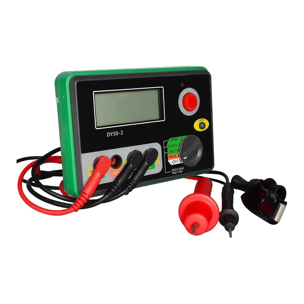 DY30-2 Digital Insulation Resistance Tester 500V 1000V 2500V Megohmmeter 0.01-20G Ohm For Automotive Electrical System Repair To