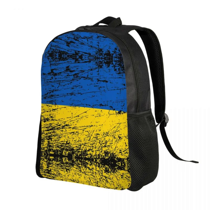 

3D Print Ukraine Flag Ukrainian Backpack for Girls Boys Ukraine College School Travel Bags Women Men Bookbag Fits 15 Inch Laptop