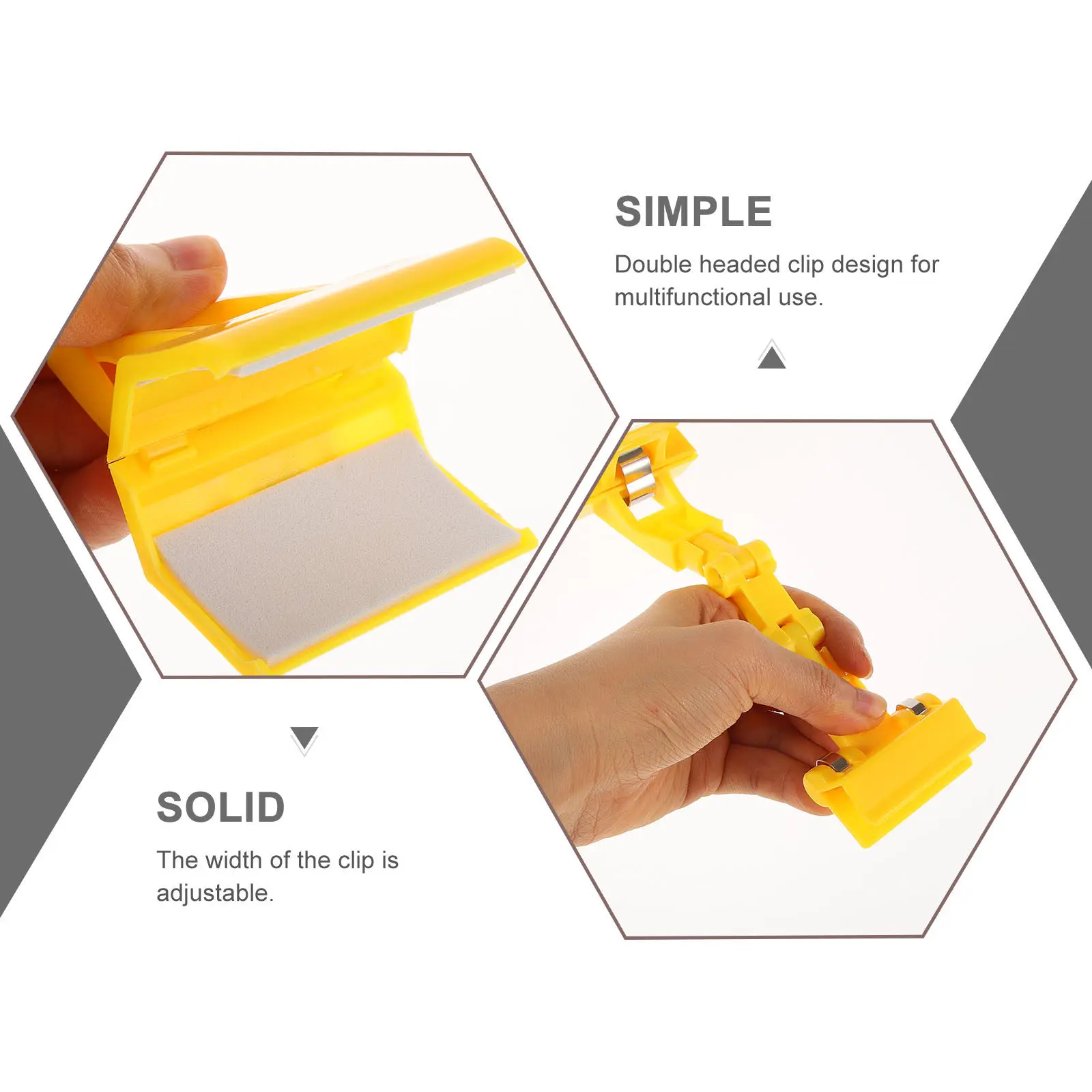 Professional Double Head Painting Clamp Art Copy Holder Clip for Drawing Boards Sketching Photo Template Phone Mount Tool