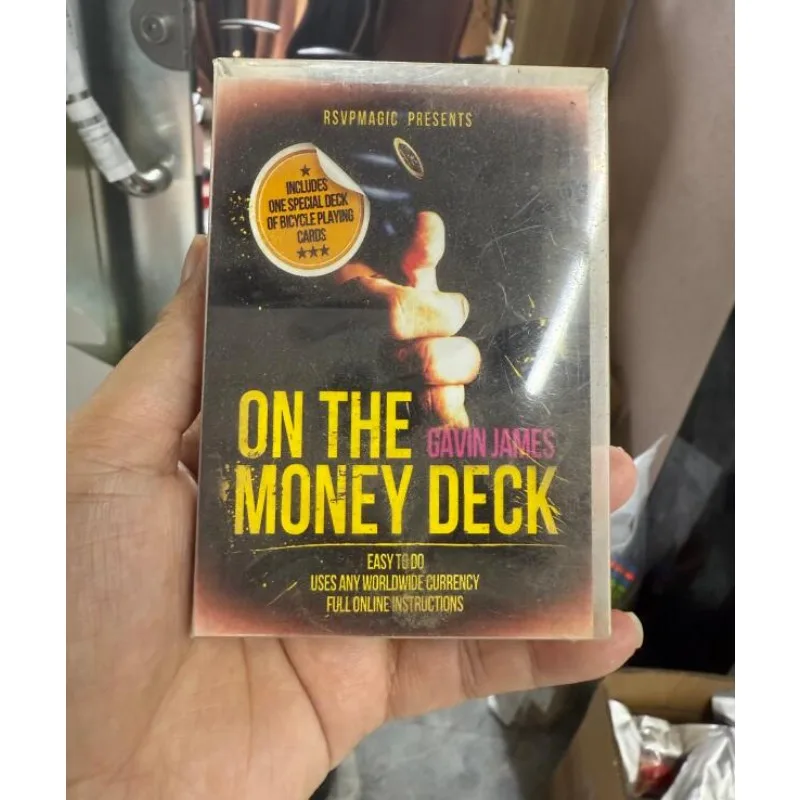 

На деньгах (трюк и онлайн-инструкции) Гавнина Джеймс Иллюзии Крупным планом Волшебная улица Волшебный реквизит Фокусные карты Забавные