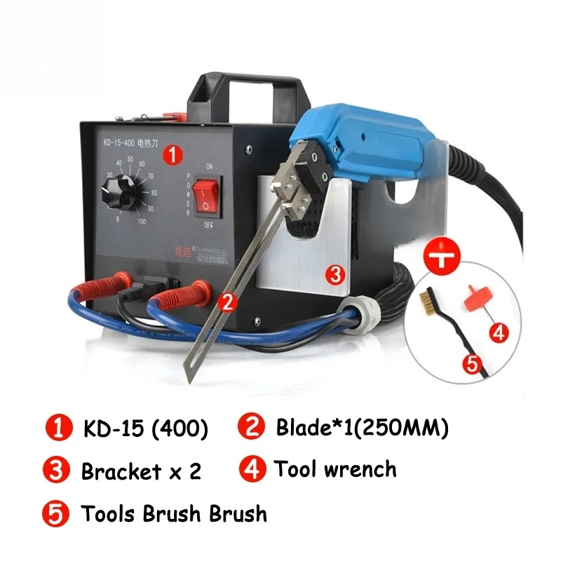 1pc 220V KD-15 400W  high-power electric knife foam sponge cutting machine hot knife
