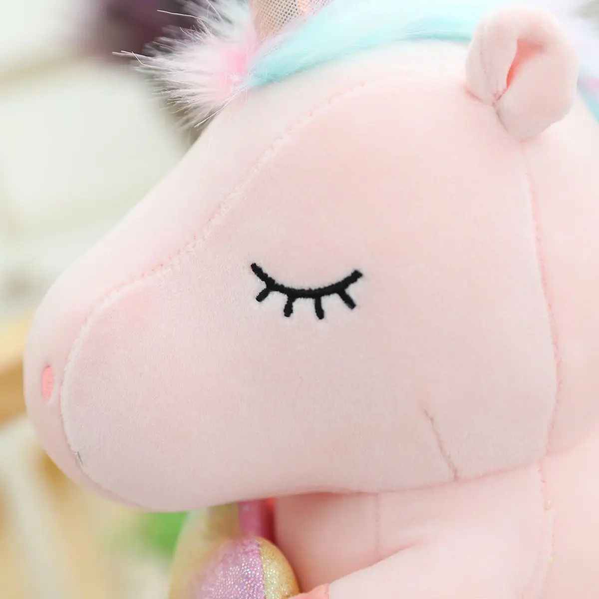 Fantastic 25cm Unicorn Plush Toy Rainbow With Wings Stuffed Soft Unicornio Doll Toys for girl Children Birthday Xmas Gift Pillow