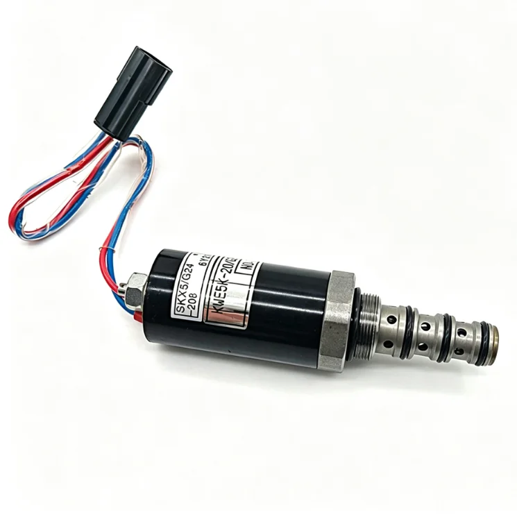 FOR Excavator  Solenoid Valve KWE5K-20/G24D07 Hydraulic Solenoid Valve For Liugong 130 For Excavator Machine Accessories